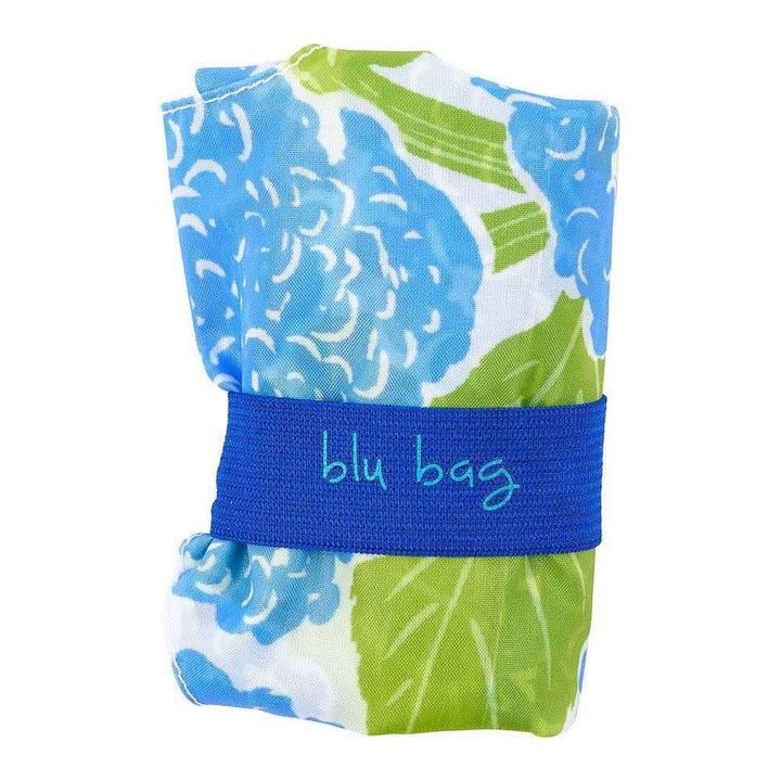 Blue Hydrangea Reusable Shopper Tote