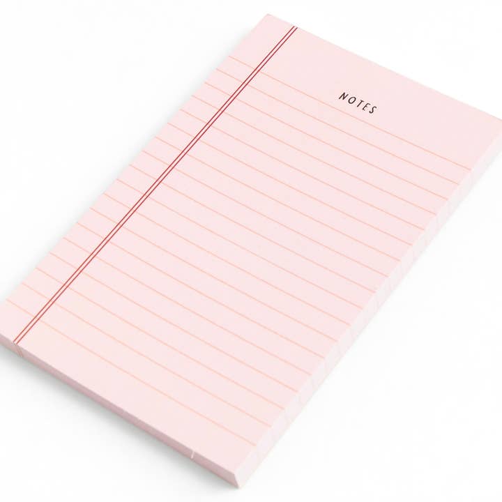 Pink Notes Notepad - Merry Piglets