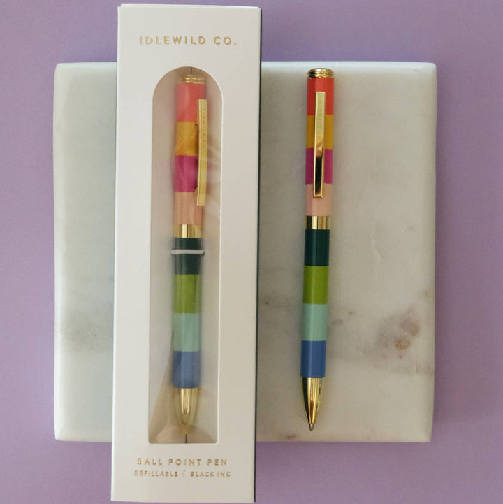 Rainbow Ballpoint Luxe Pen