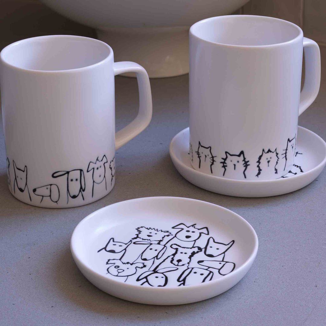 Random Dogs Mug - Merry Piglets