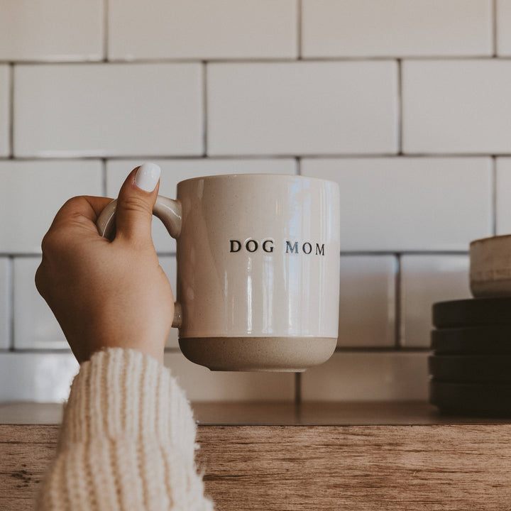 Dog Mom Stoneware Coffee Mug - Merry Piglets