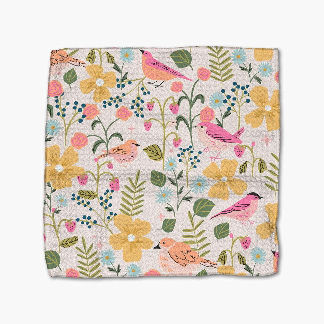 Summer Songbirds Dishcloth Set