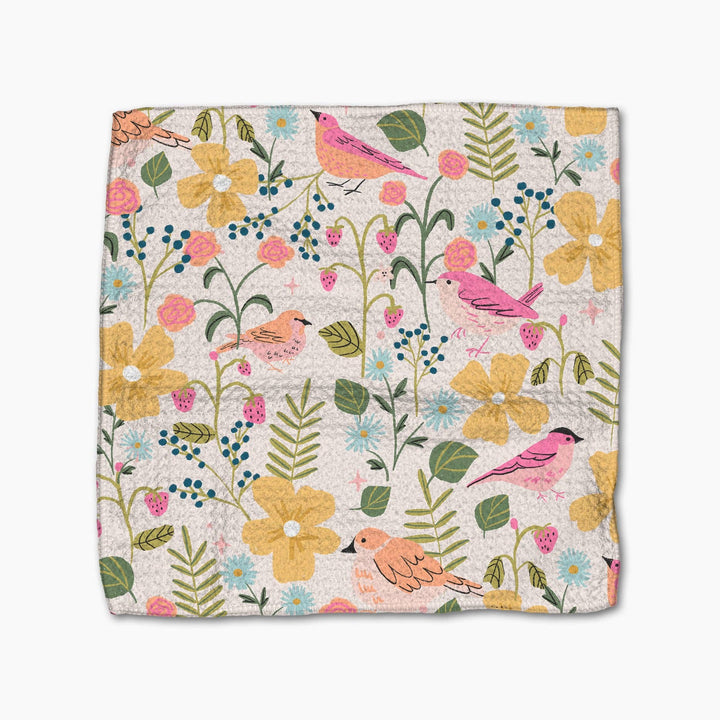 Summer Songbirds Dishcloth Set