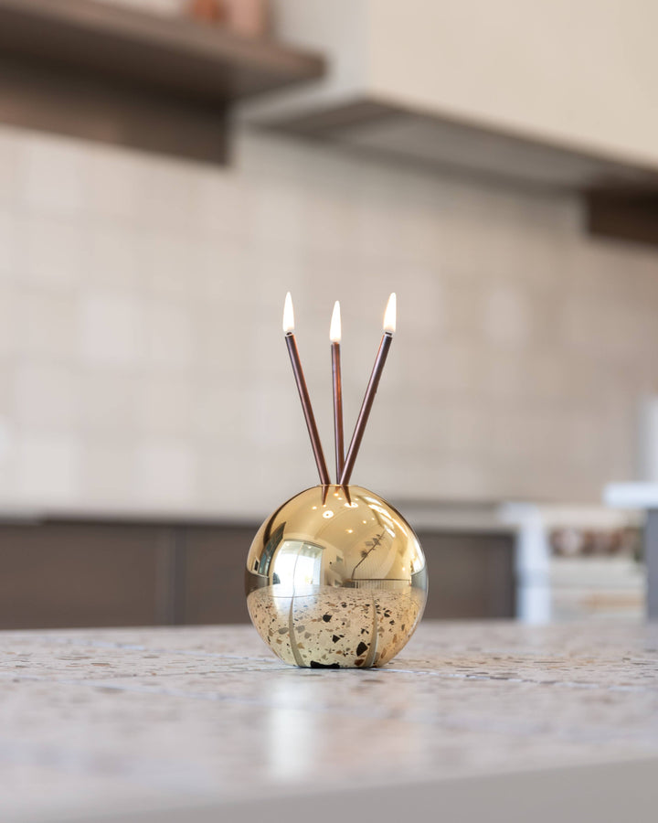 Gold Metallic Everlasting Neva Vase