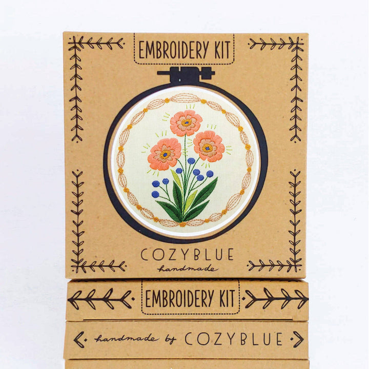 True Bloom Embroidery Kit