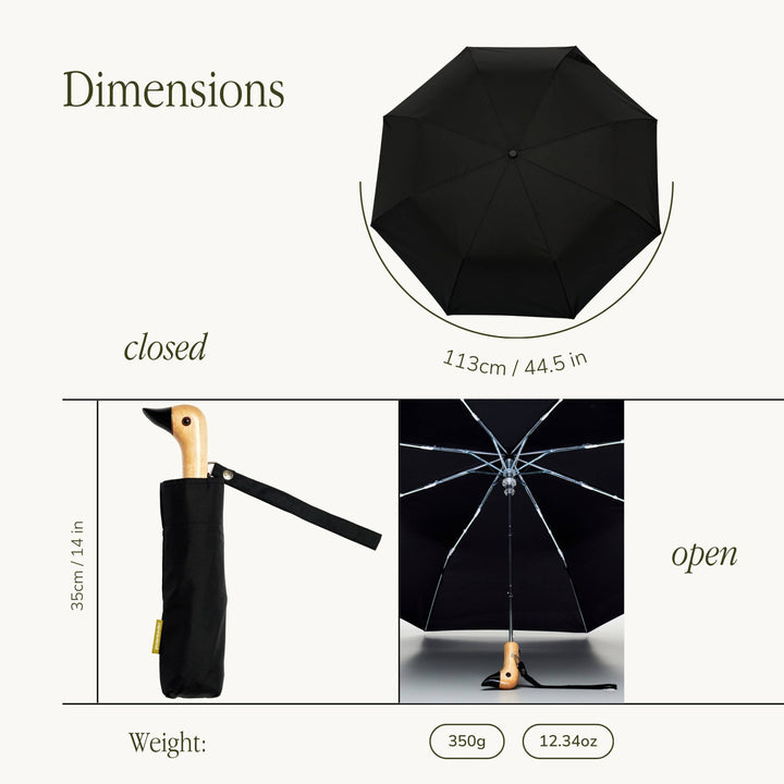 Original Duckhead Umbrellas - Black & Blues