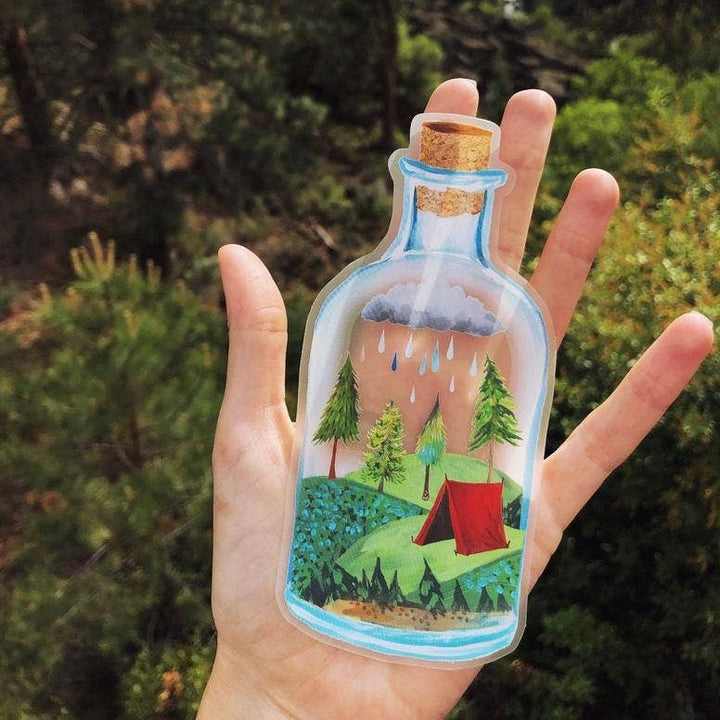 Wilderness in a Bottle Sticker - Merry Piglets