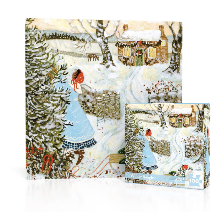 Winter Boughs Mini 100 Piece Mini Puzzle