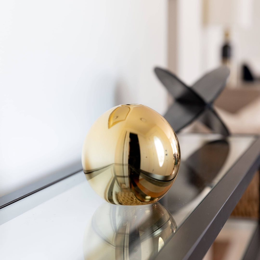 Gold Metallic Everlasting Neva Vase