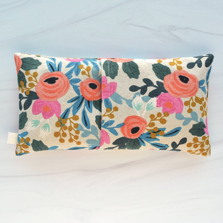 Lavender Eye Pillow: Rosa Pink Floral