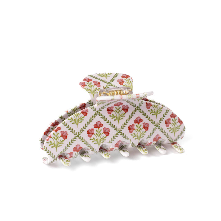 Winter Poppies Claw Clip