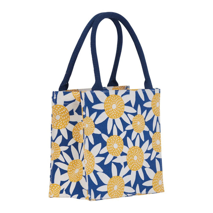 Straw Sunflower Reusable Gift Bag