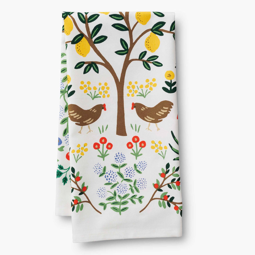 Country Farm Tea Towel