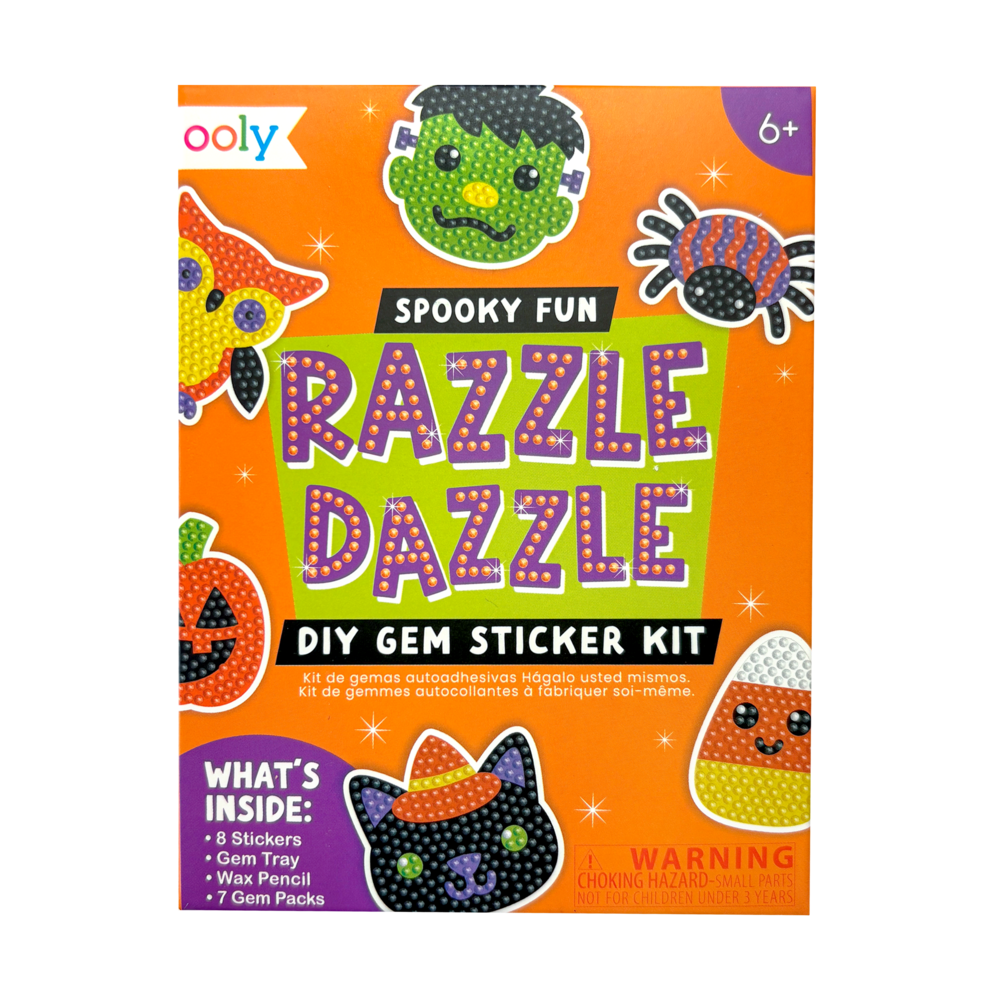 Spooky Fun DIY Gem Sticker Kit