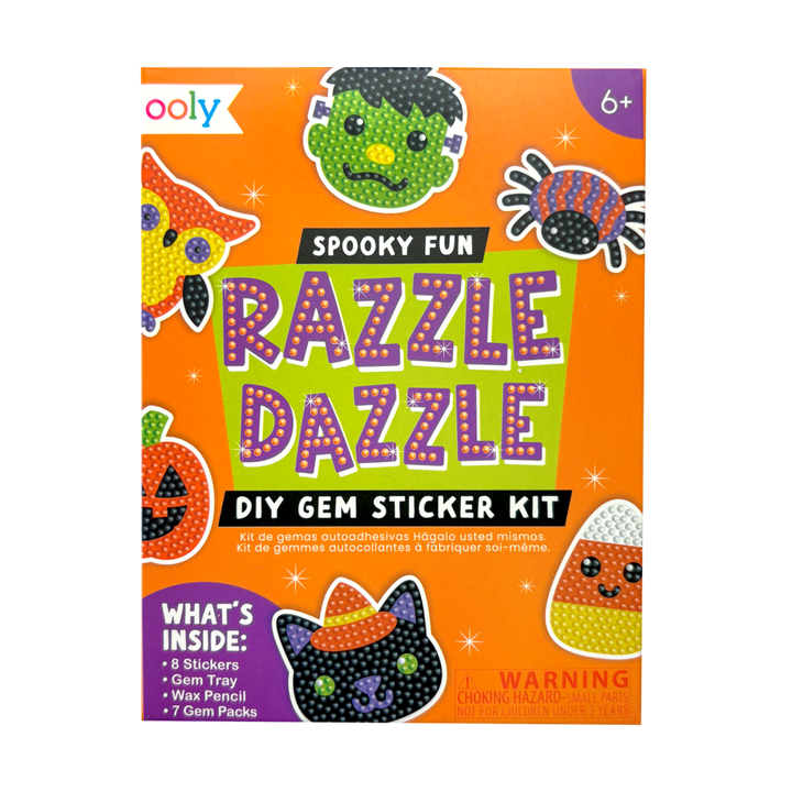 Spooky Fun DIY Gem Sticker Kit
