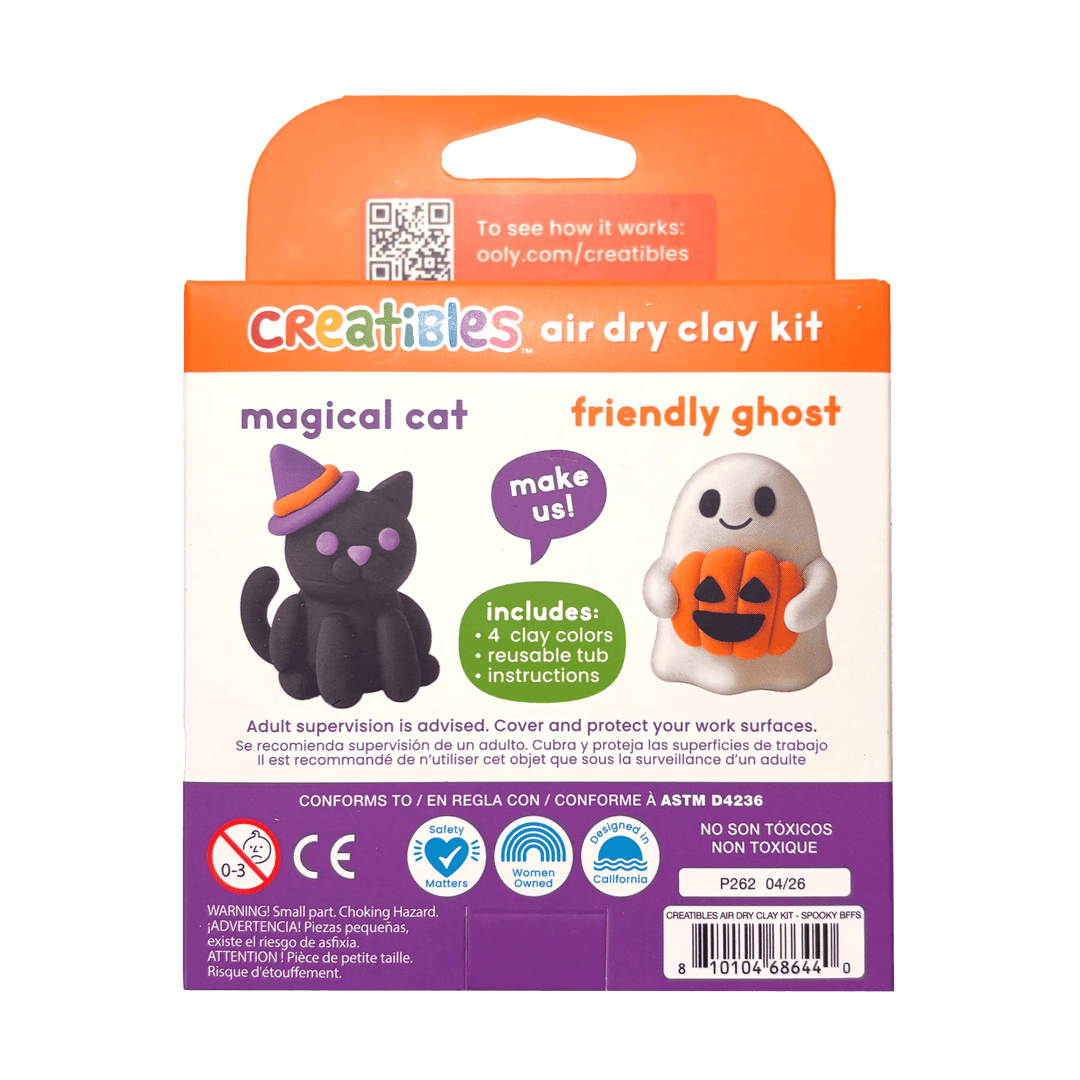 Spooky BFFs Air Dry Clay Kit