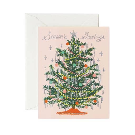Tinsel Tree Greeting Card