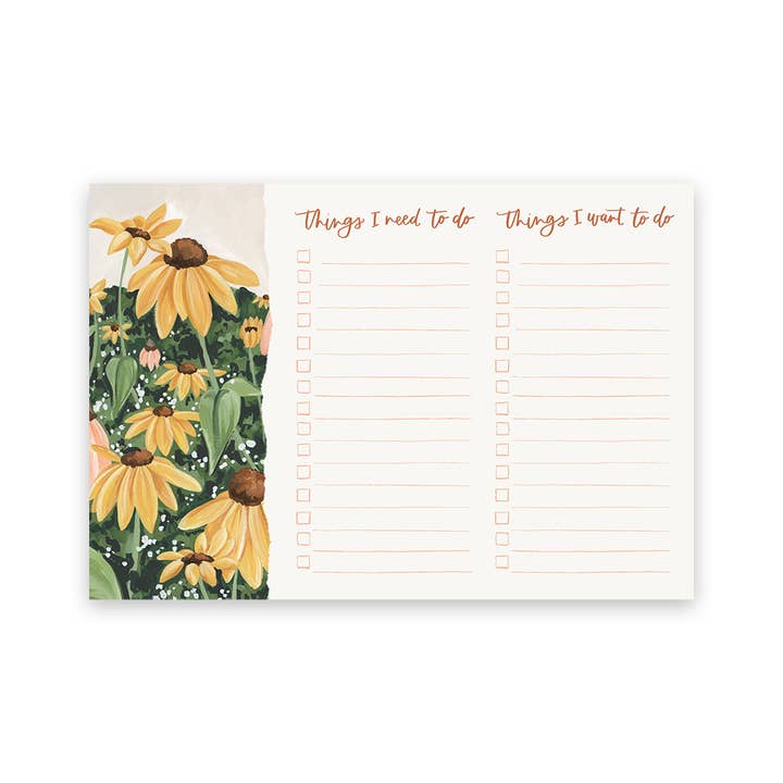 Windy Hills Notepad - Merry Piglets