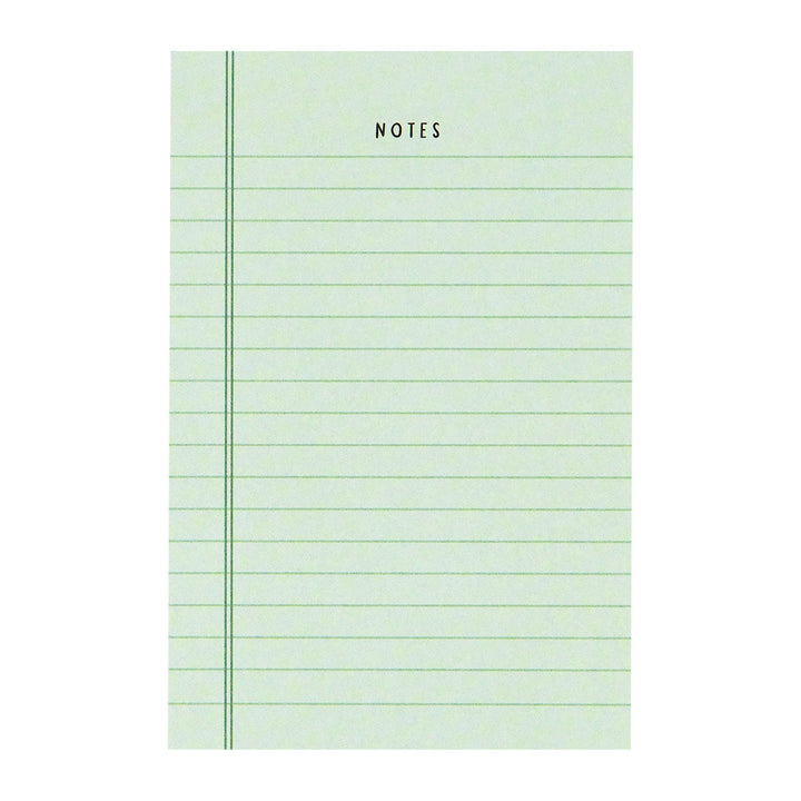 Green Notes Notepad