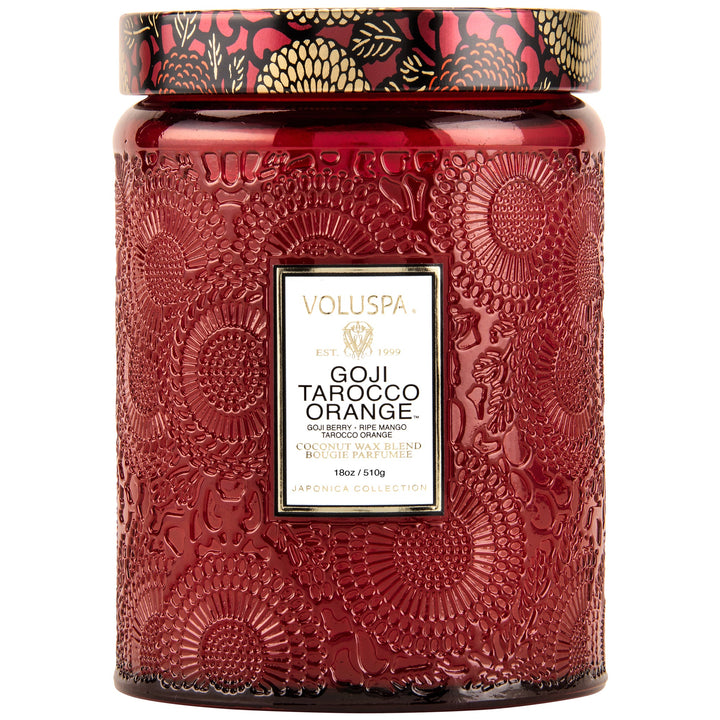 Goji Tarocca Large Jar Candle