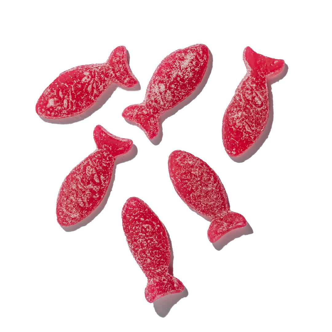 Sour Wild Strawberry Fish Swedish Candy
