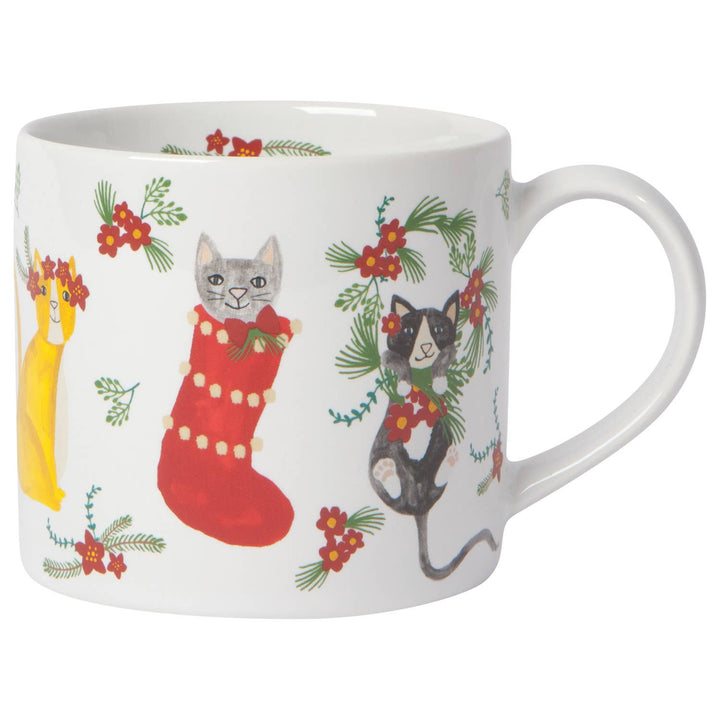 Meowy Christmas Mug in a Box - Merry Piglets