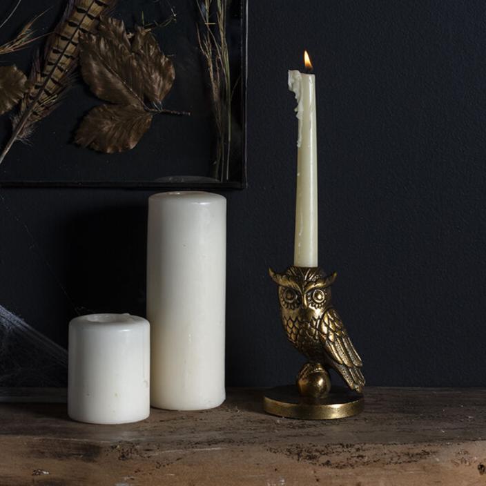 Owl Candle Holder