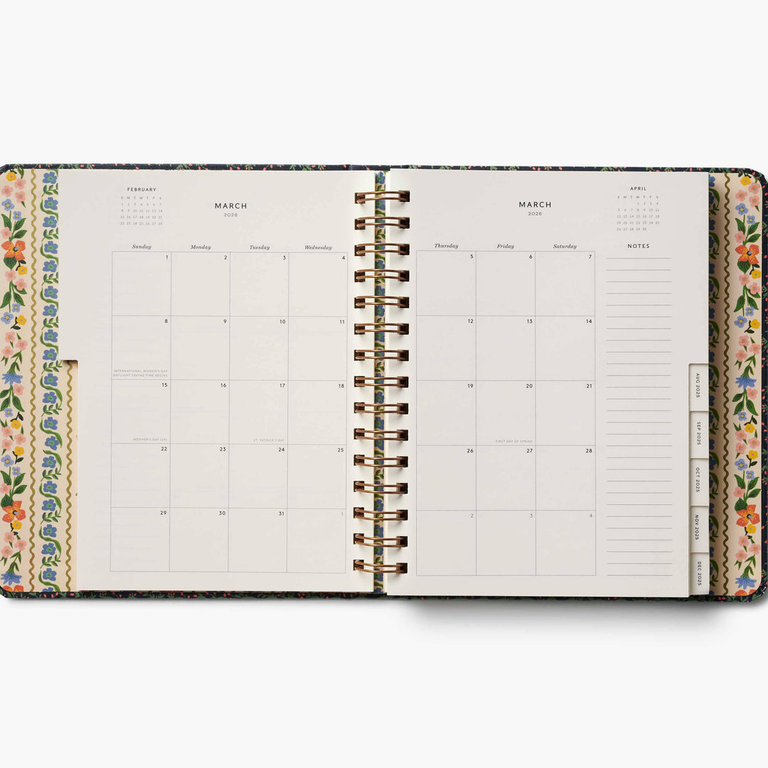 2026 Wildwood 17-Month Academic Spiral Planner