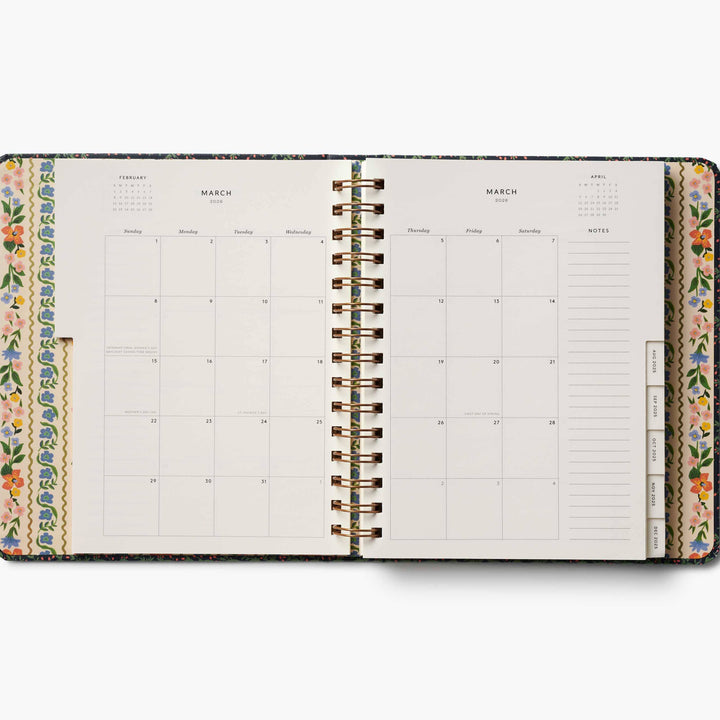 2026 Wildwood 17-Month Academic Spiral Planner