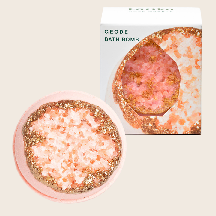 Crystal Geode Bath Bomb - Rose Quartz