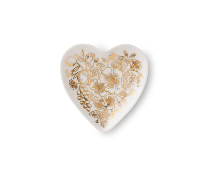 Porcelain Heart Ring Dish