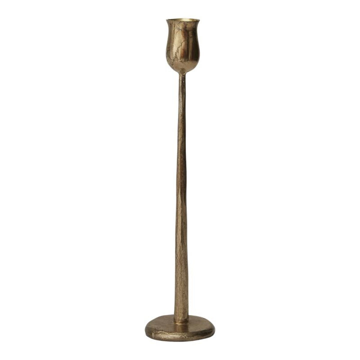 Auric Metal Candlestick