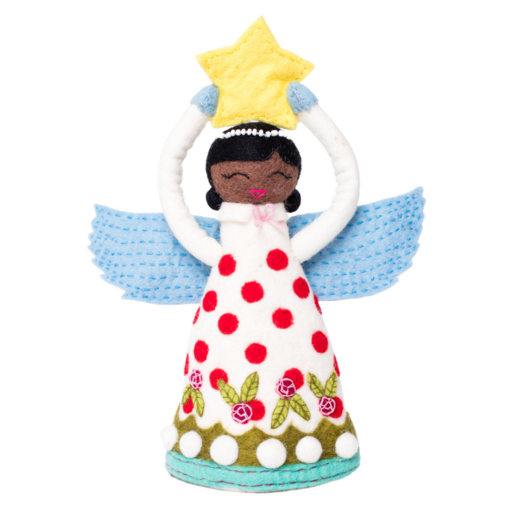 Wool Angel Tree Topper