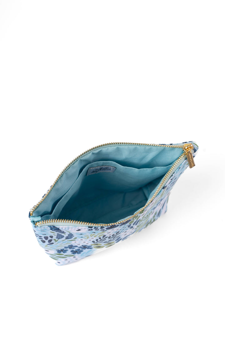 Waterfall Floral Carry-All Pouch