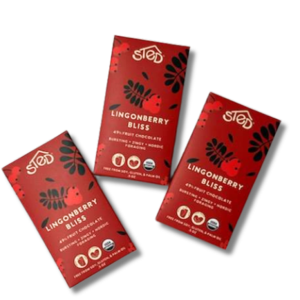 Lingonberry Bliss Mini Chocolate Bar
