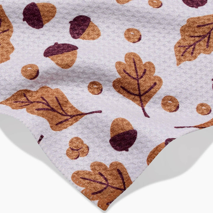 Falling For Fall Geometry Bar Towel