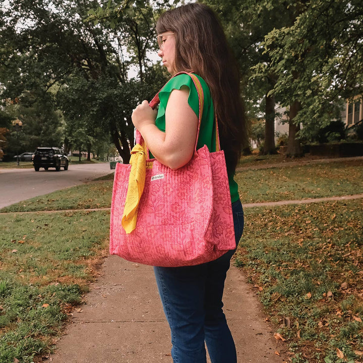 Handker Bandanas - Lacey Quilted Tote