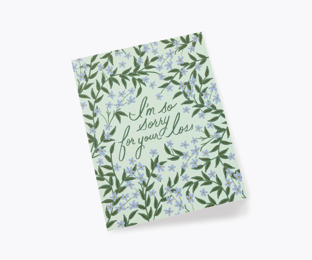 Laurel Sympathy Greeting Card