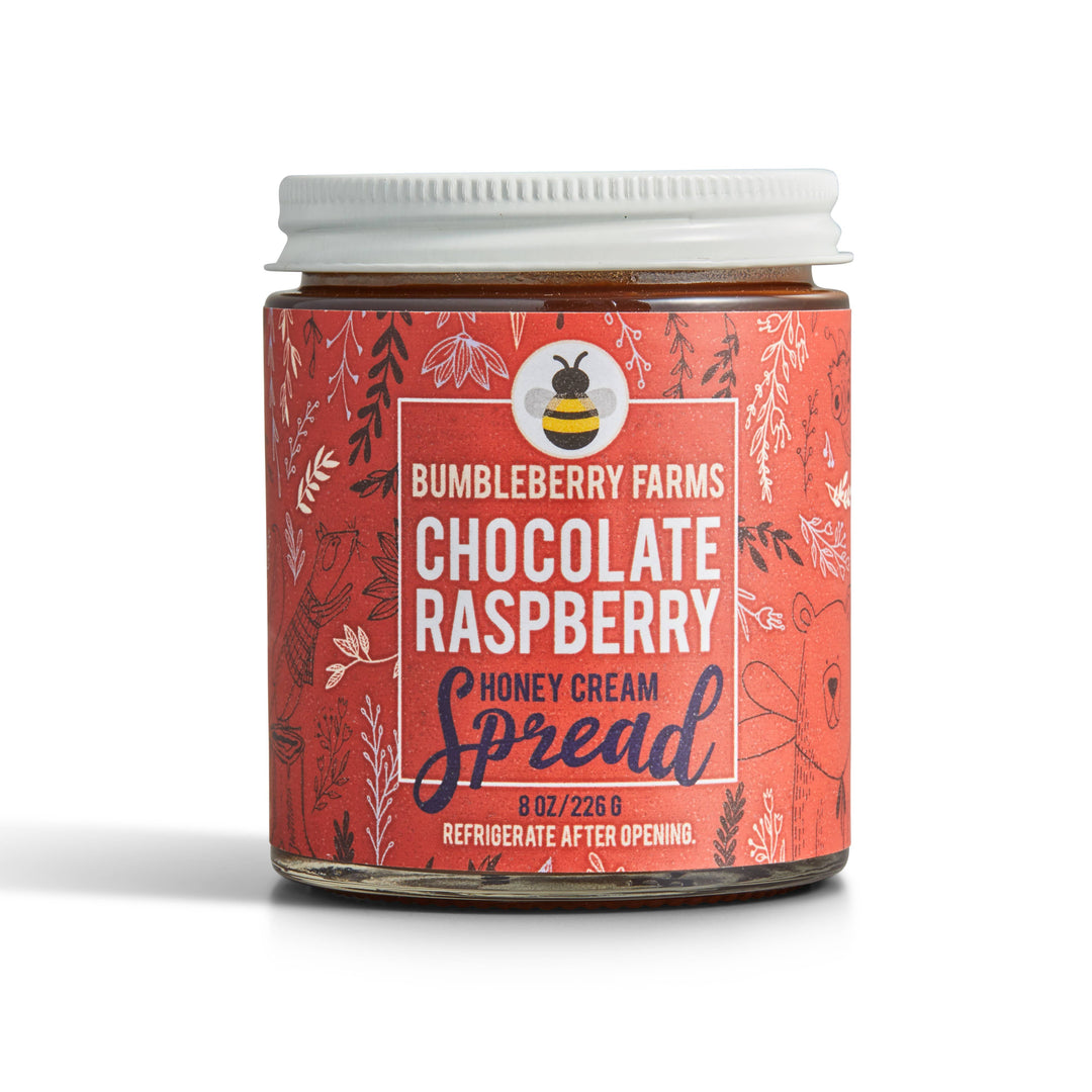 Chocolate Raspberry Honey Cream Spread