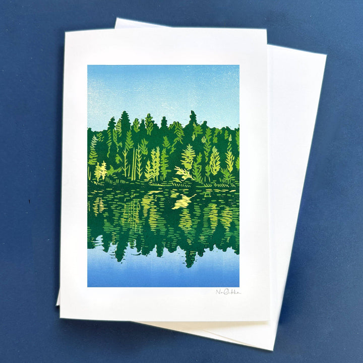 Moment of Reflection Greeting Card