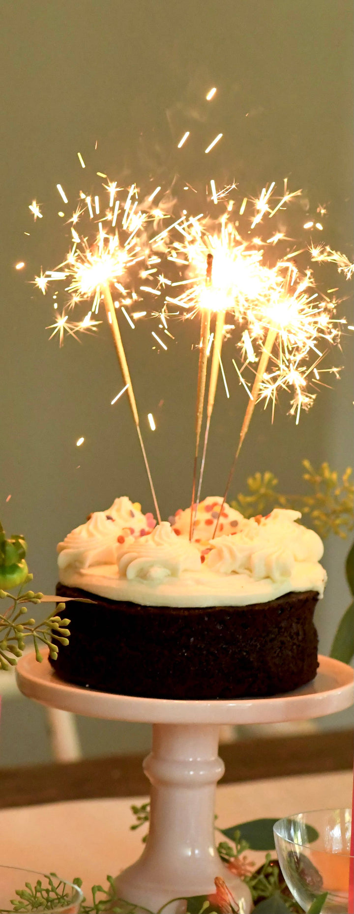 Wish + Celebrate Sparkler Card