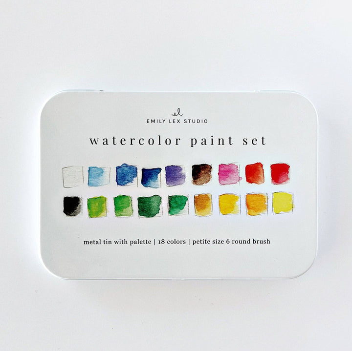 Emily Lex Watercolor Paint Set