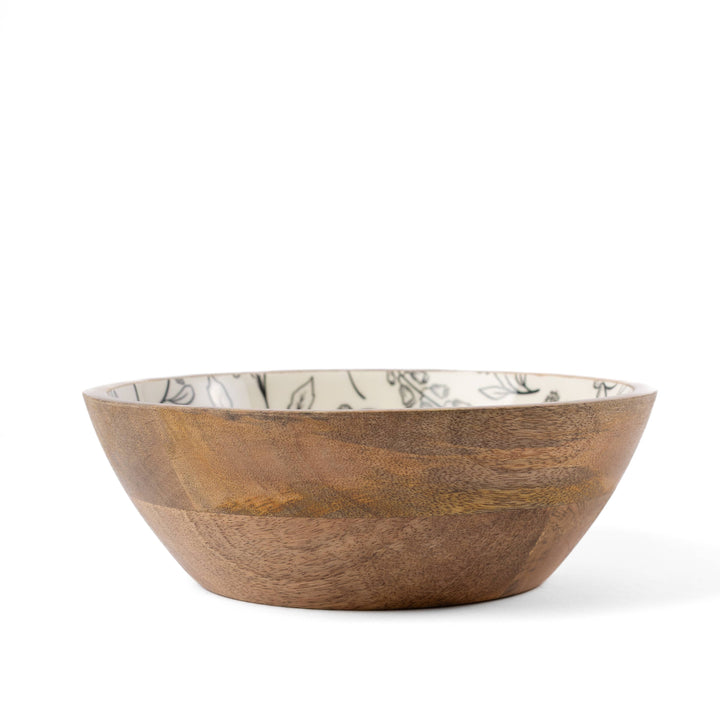 Celestial Garden Mango Wood Bowl