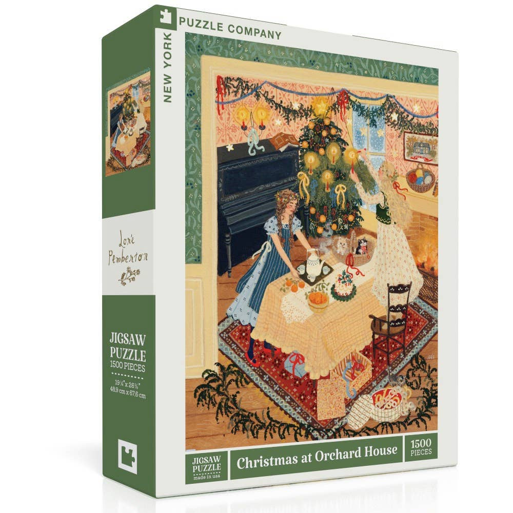 Christmas at Orchard House 1500 Piece Puzzle