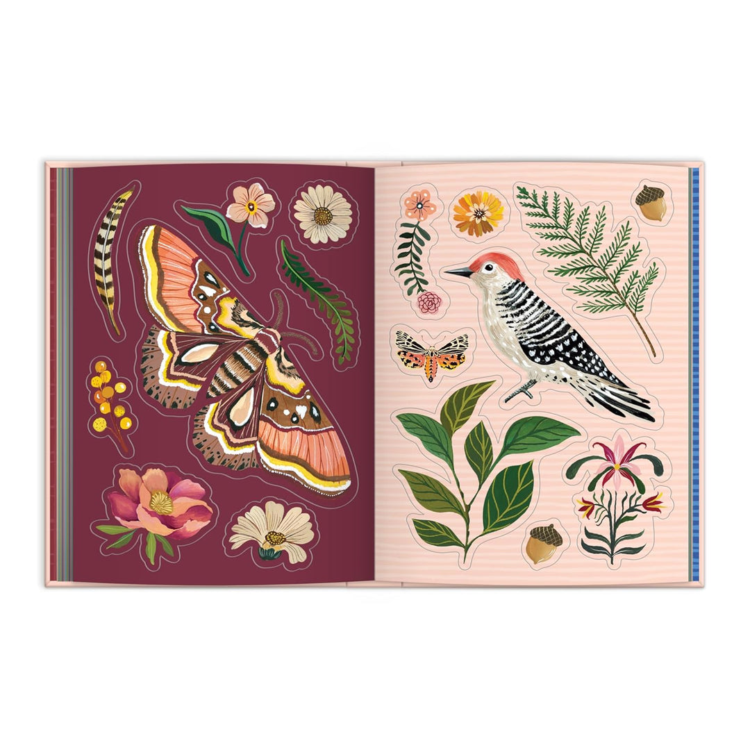 Art of the Forest Sticker Book