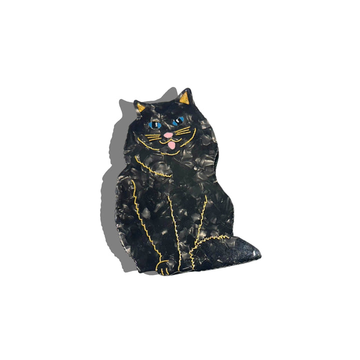 Black Persian Cat Claw Hair Clip
