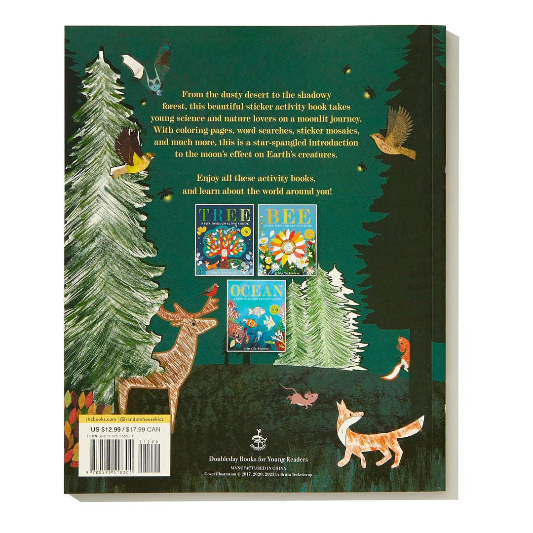MOON A Peek-Through Activity Book