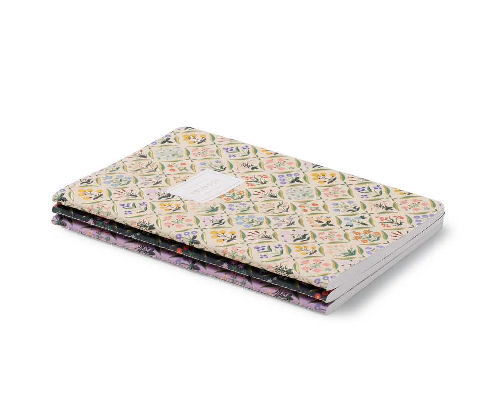 Set of 3 Estee Notebooks - Merry Piglets