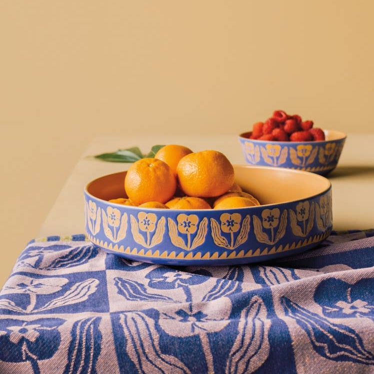 Teppi Imprint Serving Bowl