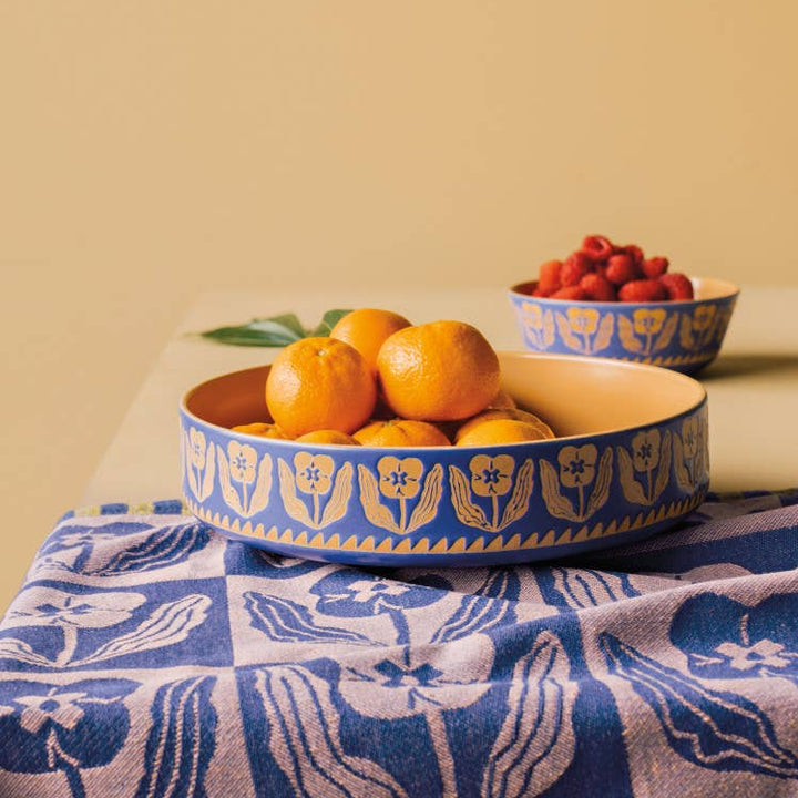 Teppi Imprint Serving Bowl